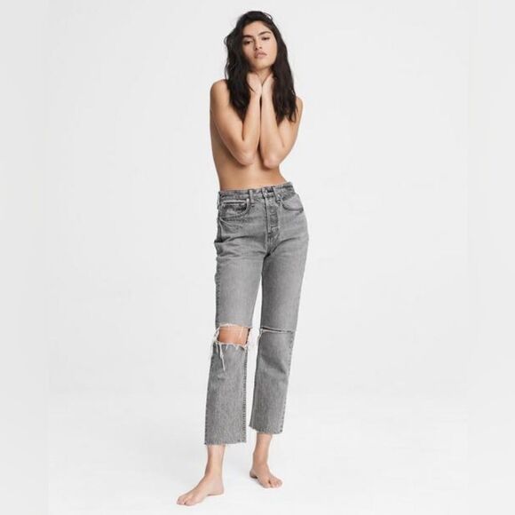 NWT Rag & Bone Maya High Rise Ankle Slim in Zeus - Picture 2 of 9